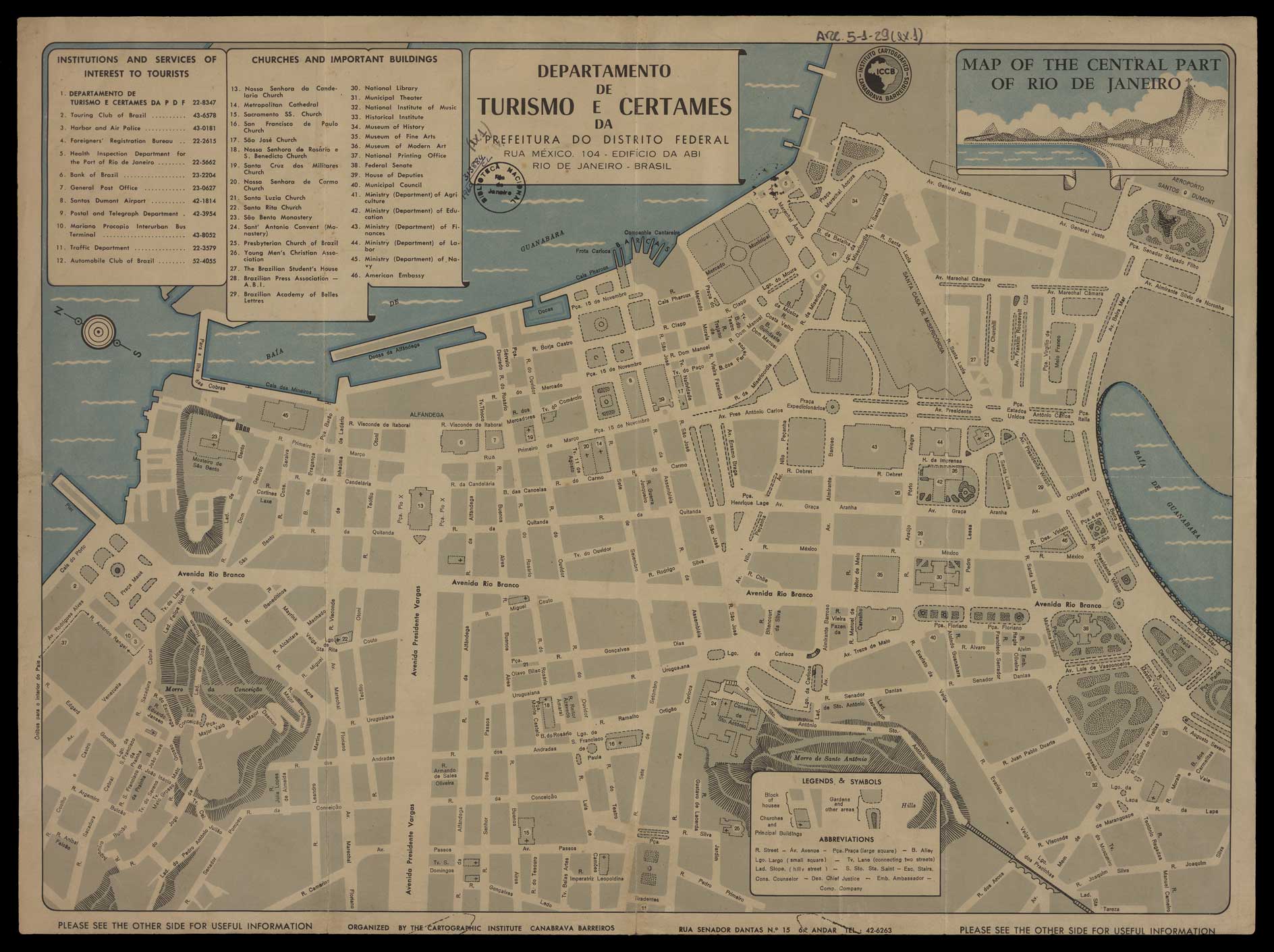 Mapas Da Cidade Anos 30 E 50 Foi Um Rio Que Passou